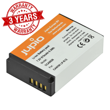 Pin máy ảnh Canon LP-E12 875mAh 6.3Wh