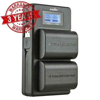 Sạc đôi pin máy ảnh Canon LP-E6 / LP-E6N / LP-E6NH